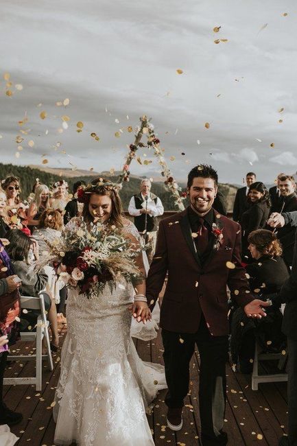 Confetti sendoff