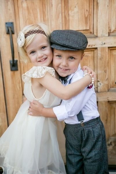 Ring Bearer and Flower Girl Outfits 1