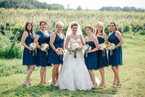 Mix-and-Match Bridesmaid Dresses