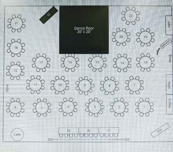 Reception layout - 1