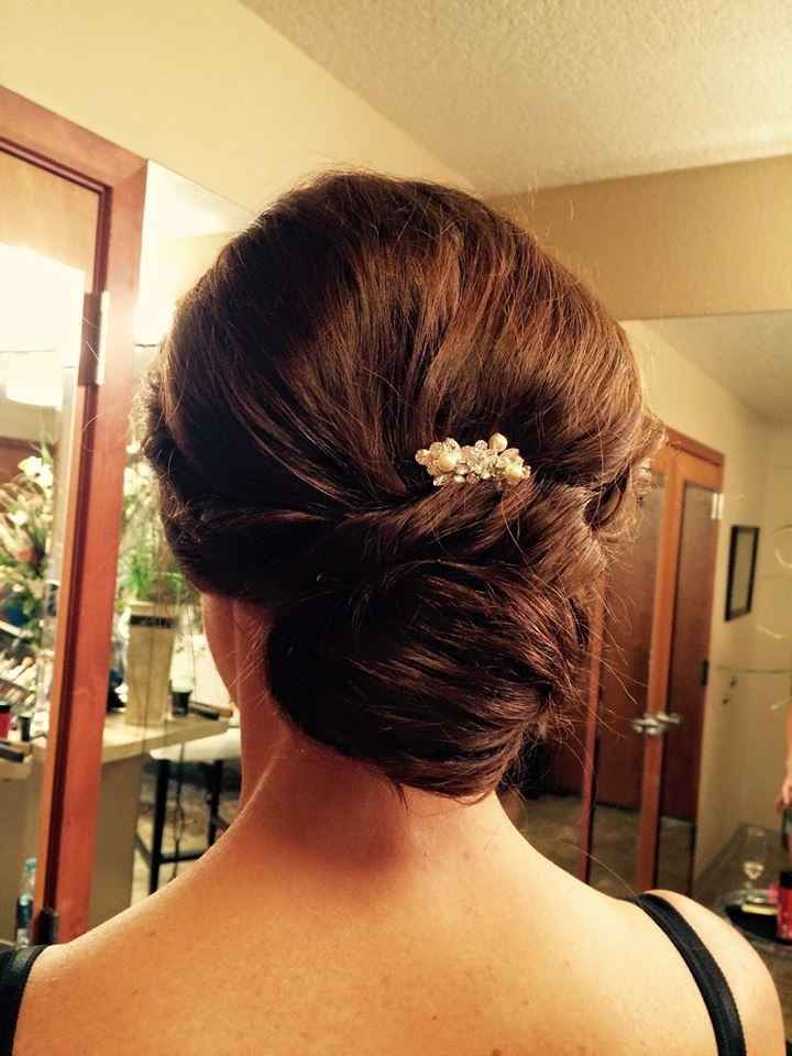 Wedding Hairstyle: Half up? Updo? All down?