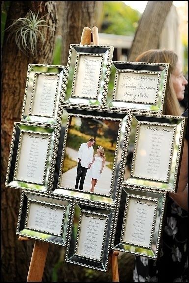 What do your seating cards or board look like? - 1
