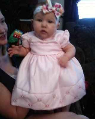 My fg and her dress! :-)