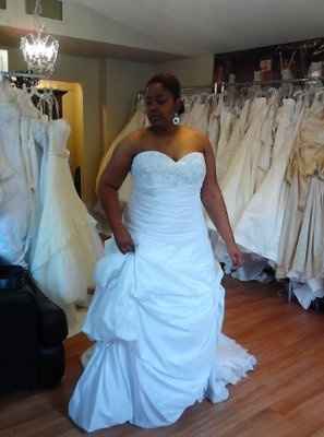 This Never gets old! Show us your dress :)