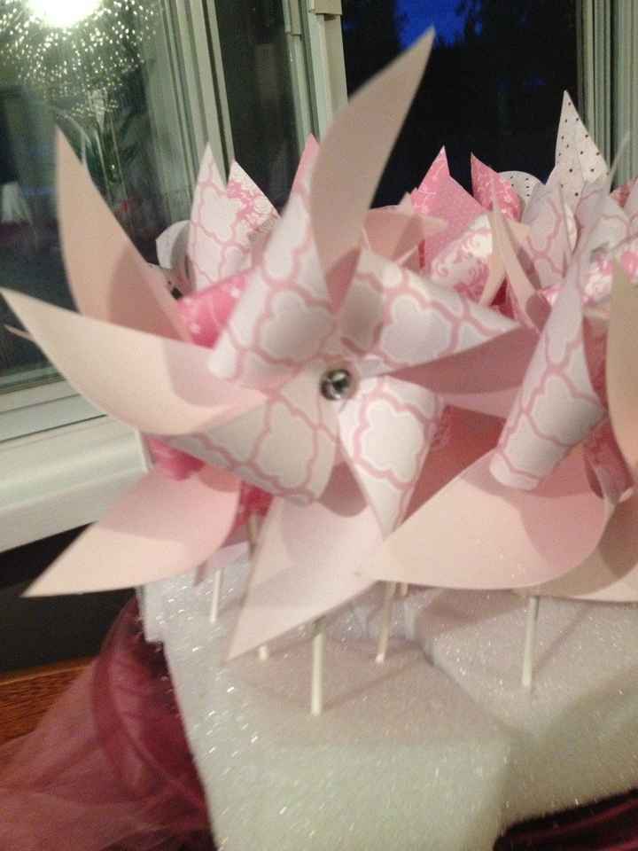 Pinwheel Place card DIY!