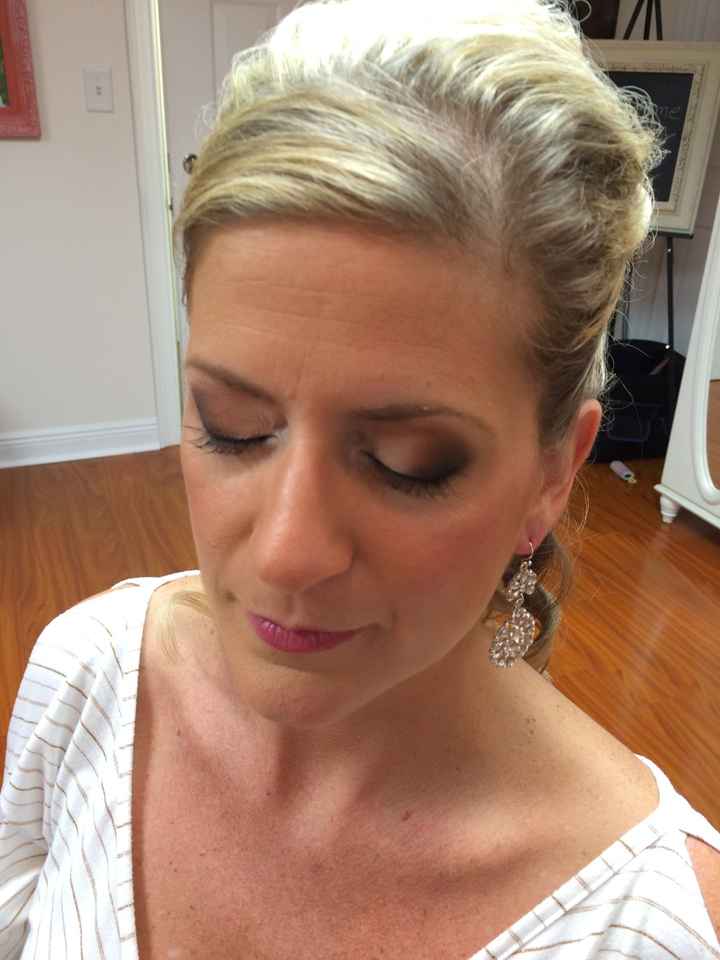 Bridal Eyeshadow for BLUE EYES!