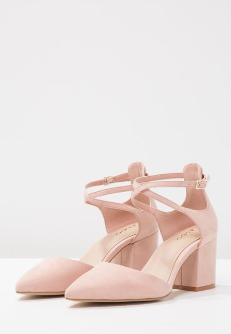 Got these from ALDO. Super cute and very comfortable. I'm having an outdoor wedding so opted for the