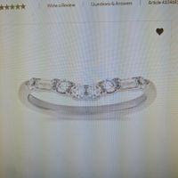 Band with 3-stone engagement ring?