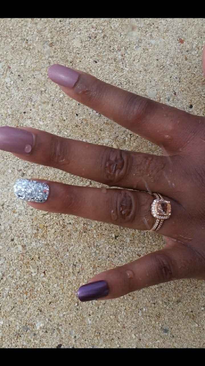 he proposed Today! Heres my Ring, Share yours :d - 1