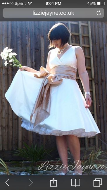 "Dream" Dress vs Actual Dress