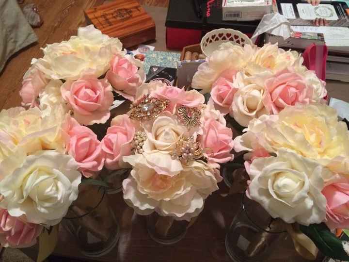 Finished my bouquets!!!!