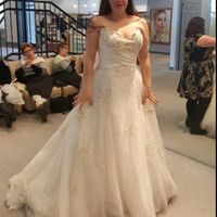 Let's show off our dresses.