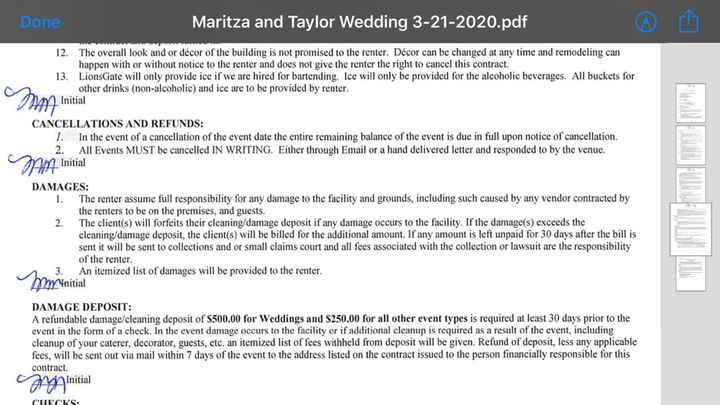 Canceling wedding, no refund or able to move date 2