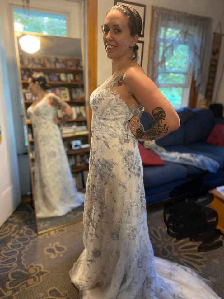 Colored Wedding Dress? - 1