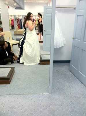 Show us the dress you said "yes" to! **pics**