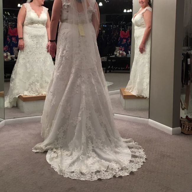 I said yes to the dress!!