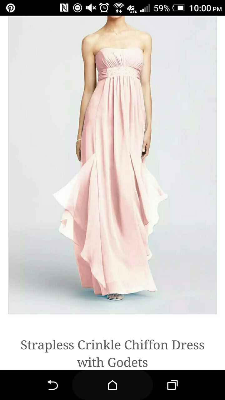 Bridesmaid tan lines