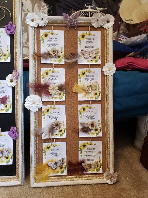 Seating charts done! 3