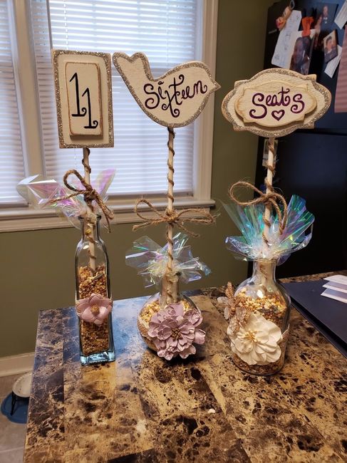 Hand painted and made all decorations