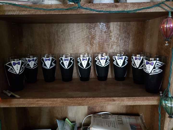 Hand painted and made all decorations