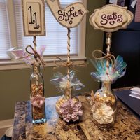 Hand painted and made all decorations