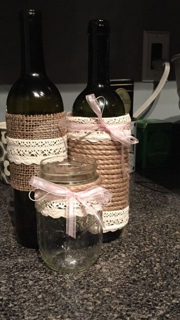 Vases for centerpiece