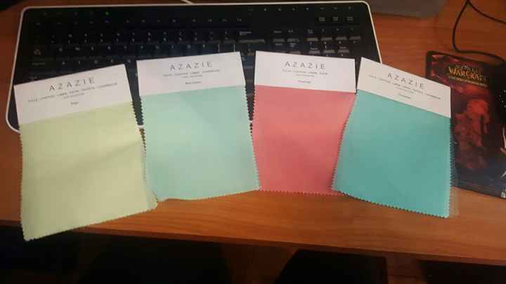 Swatches came!