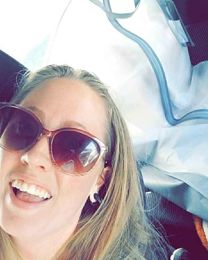 Finally brought my dress home!