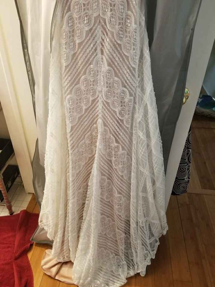 Finally brought my dress home!