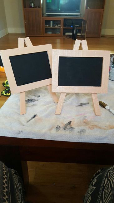 Table Number DIY finished!