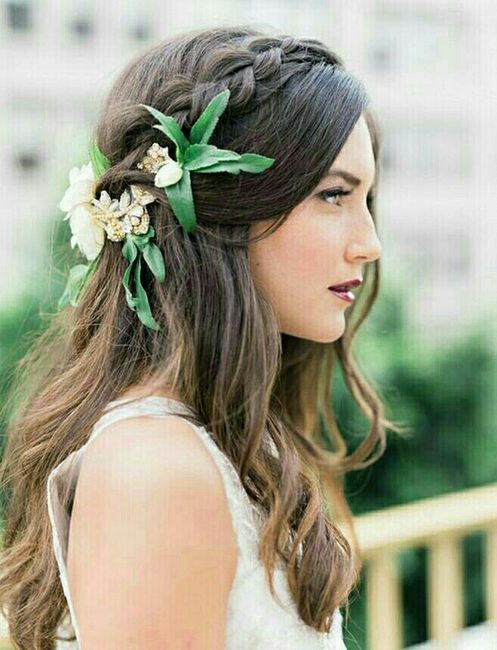 Please show me your half up/half down hairstyles!