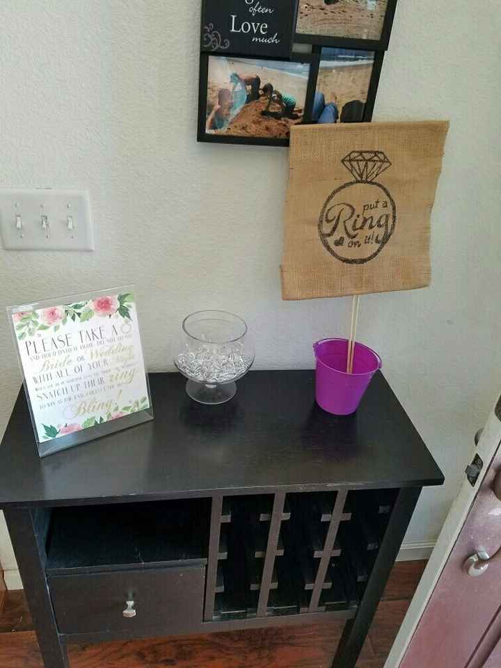 BAS! Super tiny but super fun bridal shower!