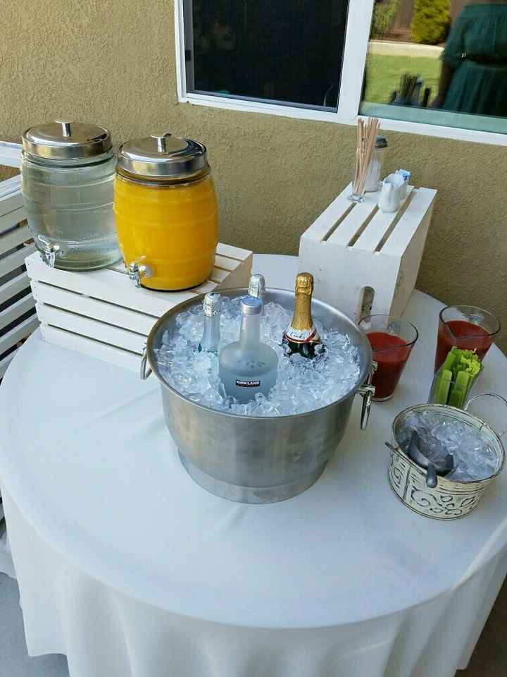 BAS! Super tiny but super fun bridal shower!