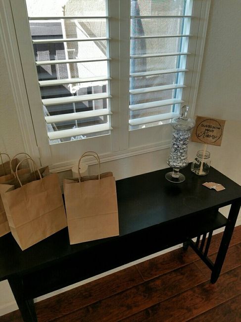 BAS! Super tiny but super fun bridal shower!