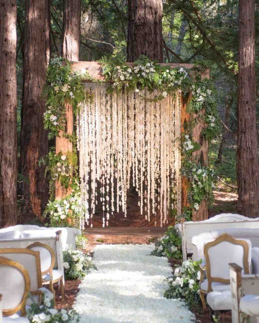 Ideas on how to hide an ugly pole at our ceremony location?? 5