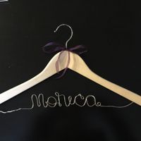 Bridesmaid DIY hangers