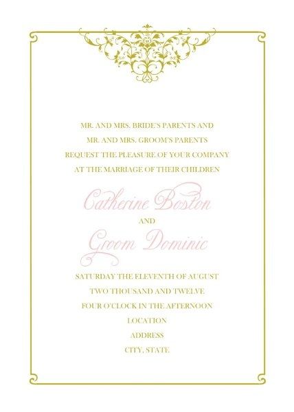 Who did your invites?