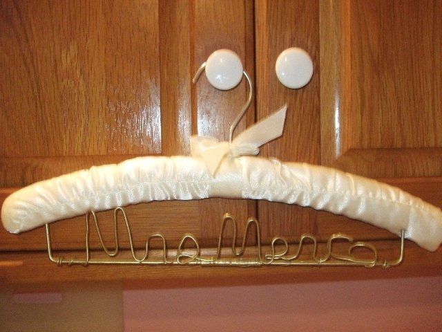 I've seen my share of bridal hangers but not like this..who knew *pic*