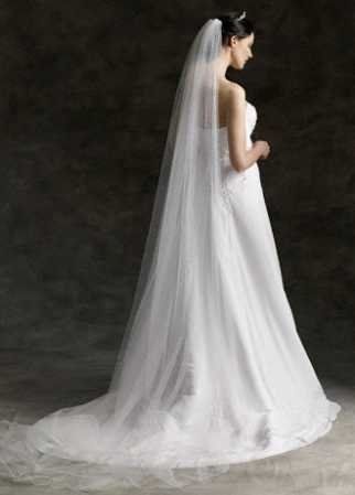Does this veil match my dress? *Pics*