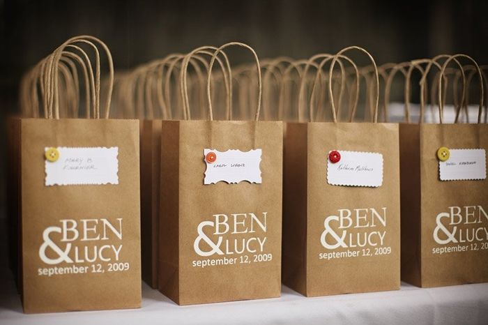 idea for wedding favors... cute or too pesonalized?