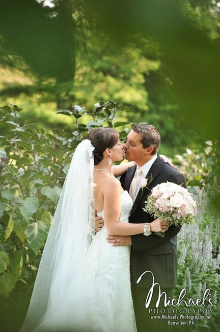 Is a veil & hair accesory to much?