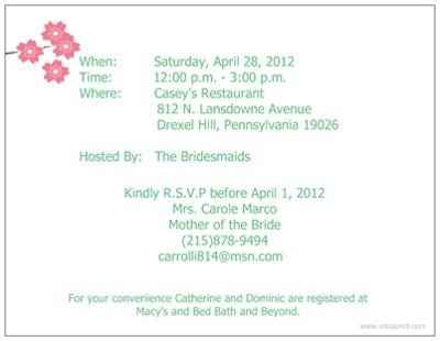 Vista Print Save the Date previous DIYers