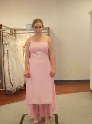 Would You Ask Your MOH to Wear a Floor Length Gown in August?