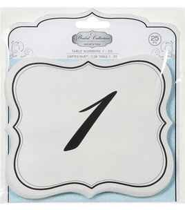 Table Number Cards