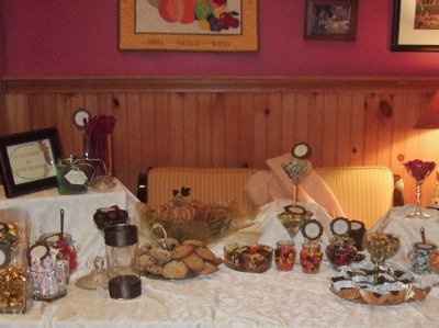 Yet another candy buffet thread..Married gals who had one at their reception...