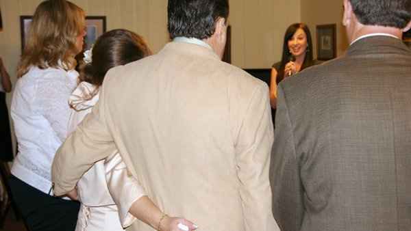 What makes you smile when you think about your wedding day