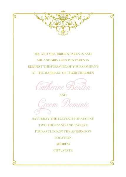 Who did your invites?