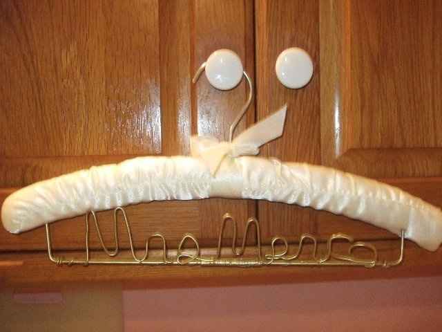 I've seen my share of bridal hangers but not like this..who knew *pic*