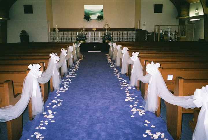 Decorations for a boring church
