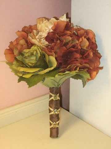 show off your bridal bouquets